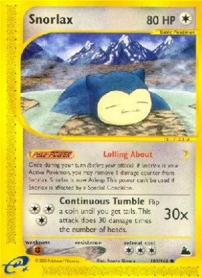 Snorlax - E Skyridge - 100 [Toy]