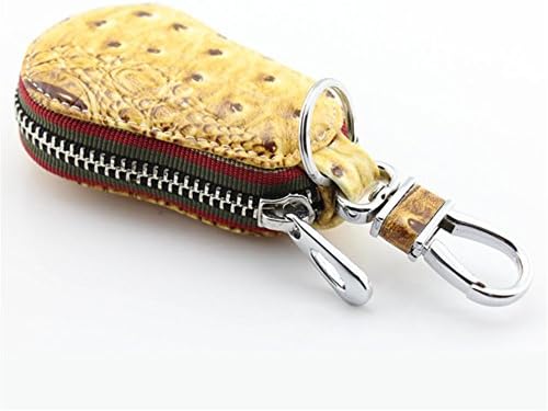 Bagoddess New Leather Key Chains Zipper Case Pocket Key Bag(C3)