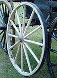Steam Bent Hickory Wooden Western Wagon Wheel 42