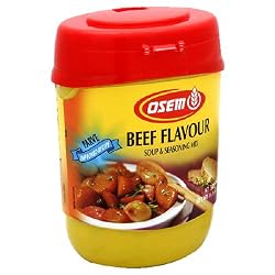 Osem Beef Flavor Soup Mix Parve, 14.1-Ounce Canister, (Pack of 6)