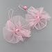 Pink / Toddler/Girl/Teenager Bow Shaped Hair Elastic / Rubber Band/Headband/PonyTail Holder (6143-2)
