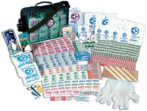 352 Piece Deluxe Outdoor First Aid Kit - OSHA / ANSI Approved