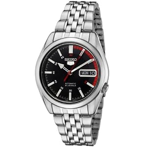 Seiko Men's SNK375K Automatic Stainless Steel Watch