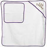 NCAA LSU Tigers Infant White Logo Hooded Towel & Washcloth Set