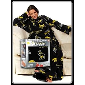 College Snuggie- University of Iowa- Hawkeyes