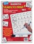 Smethport Magnetic Dry-Erase Learn to Print Set