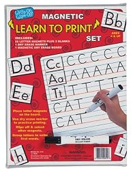 Smethport Magnetic Dry-Erase Learn to Print Set