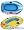 BESTWAY Schlauchboot Gummiboot Boot ~ blau, 155x97cm