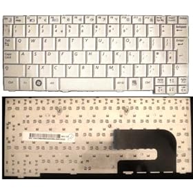 BRAND NEW FOR SAMSUNG NC10, N110, BA59-02419N NETBOOK LAPTOP ENGLISH KEYBOARD UK LAYOUT WHITE COLOUR