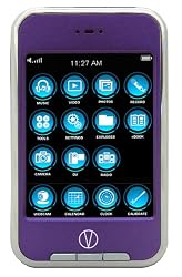 Visual Land V-Touch 16 GB MP3/MP4 with Camera and 2.8-Inch Touchscreen with Mini SD (Purple)