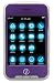 Visual Land V-Touch 16 GB MP3/MP4 with Camera and 2.8-Inch Touchscreen with Mini SD (Purple)
