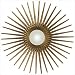 Cooper Classics Sunburst Mirror in Antique Gold 4537