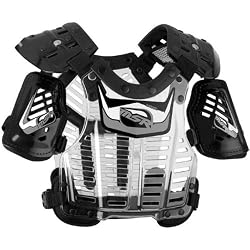 MSR Racing Barrier Youth Boys Roost Deflector Off-Road Motorcycle Body Armor - Clear