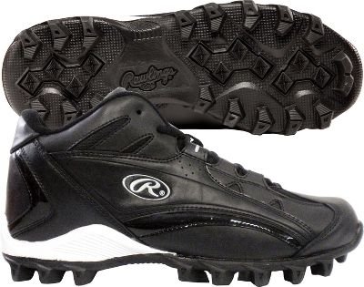 Rawlings Boy's Marauder Mid Molded Football Cleat - Size 6 - Equipment - Football - Footwear - Youth