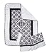 Trend Lab Versailles Black and White 3 Piece Crib Bedding Set