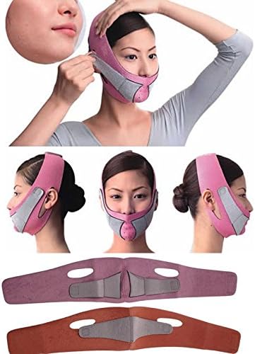 Anti Wrinkle Half Face Care Slimming Cheek Mask Lift V Face Line Belt Strap #53301