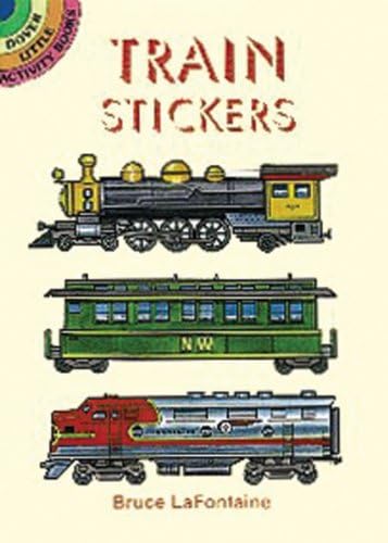 Dover Publishing Little Activity Books: Train Stickers