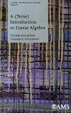 A (Terse) Introduction to Linear Algebra (Student Mathematical Library)
