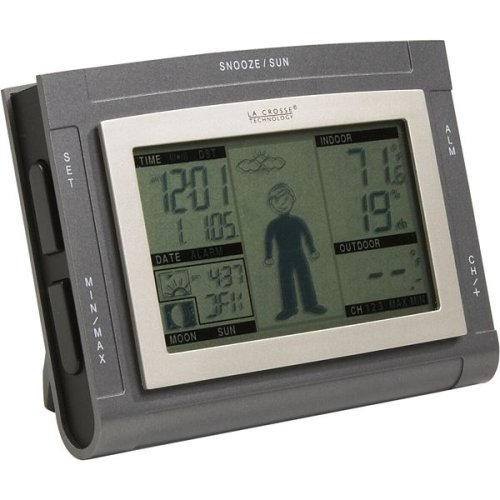 La Crosse Technology Ltd. Wireless Sun/Moon Forecast Station w/Oscar Outlook
