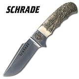 Schrade SHD2ELST Stag Bronze Elk Shield
