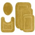 Room Essential Bath Rug Collection - Yellow