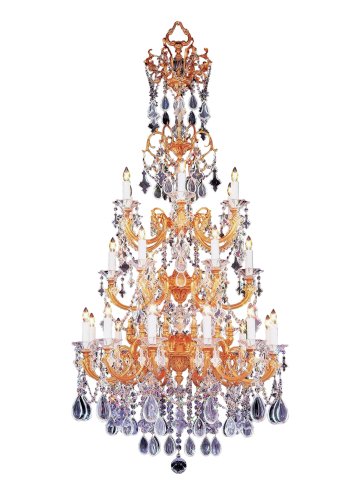 Pecaso Lighting 4900-12-6-6-FG HH Romanza Crystal Chandelier