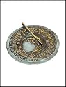 Rome Industries 2336 Brass Lunar Zodiac Sundial