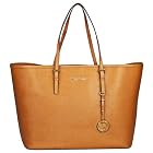 Michael Kors Jet Set Women's Travel Tote Handbag Purse Brown