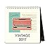 Cavallini 2017 Vintage Desk Calendar