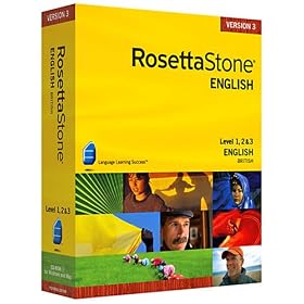 Rosetta Stone V3  English UK Level 1-2-3 Personal Edition (Mac/PC)