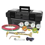 Gentec 7130 Silver Series Oxy-Acetylene Heavy Duty Toolbox Outfit for Welding & Cutting