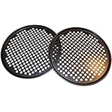 SET OF 2 PIZZA PANS with holes 13 inch - Professional restaurant type pizza at home grill barbecue