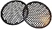 Pack of 2 Pizza Pans with holes 13 inch - Professional set for restaurant type pizza at home grill barbecue