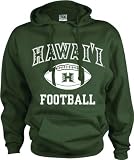 Hawaii Warriors Perennial Football Hooded Sweatshirt