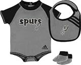 San Antonio Spurs Newborn Bib and Bootie Set