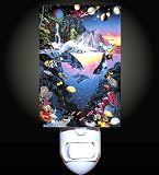 Cosmic Seascape Decorative Night Light
