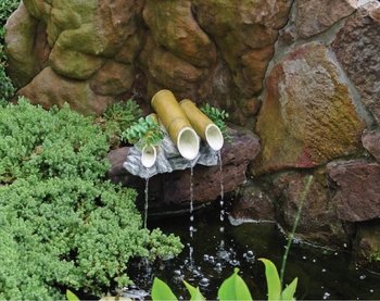 Beckett Pond Flowng Bamboo Spitter