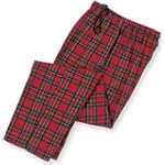 Cozy plaid 100% cotton flannel lounge pants