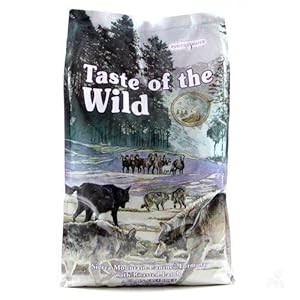 Taste of the Wild Dry Dog Food, Sierra Mountain Canine Formula with Roasted Lamb, 30-Pound Bag