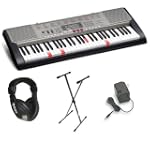 Casio LK-230 Personal Keyboard Premium Package with 61 Keys, Headphones, Stand & Power Supply