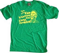 Rocky Balboa Eat Lightning Crap Thunder T-shirt Green