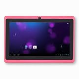 7" inch Touch Screen Allwinner A13 1.0GHz CPU  Android 4.0 Tablet PC 4GB HDD 512MB WiFi (Pink)