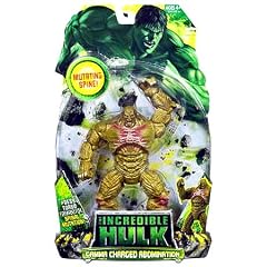 The Hulk Movie 2008 - THE INCREDIBLE HULK - Gamma Charged Abomination - Mutating Spine - Press Torso for Spinal Mutation - OVP