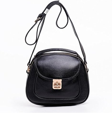 BagVenus New Arrivals Soft Cow Leather Polychrome Zipper Lady Cross-Body Shoulder Bags(C6)