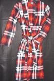 NEW ITEM!! Kids POLAR Fleece Robe - RED PLAID