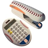 Pro Grip Stapler/Calculator Set - Tigers