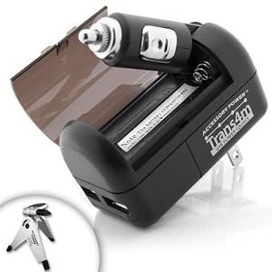 TRANS4M Power Source for Kodak Zi8 Zi6 PlaySport Pocket Video Camera! CHARGES in Four... by 