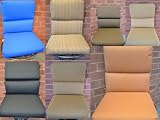 22(w) 44(d) 4(h) - Set of 2 Outdoor 20" SEAT & BACK Recliner Chair High-Back Seat Cushions, Aero Spice (Richloom)