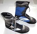 Mens black Lonsdale London boxing boots shoes. UK