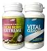 Maximum Strength Acai Berry Extreme / Vital Cleanse - With Green Tea Extract - Intense Fat Burning Weight Loss Diet Pill Combination
